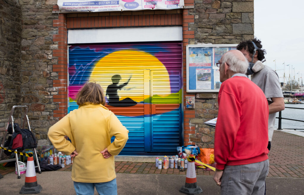New mural at Young Bristol