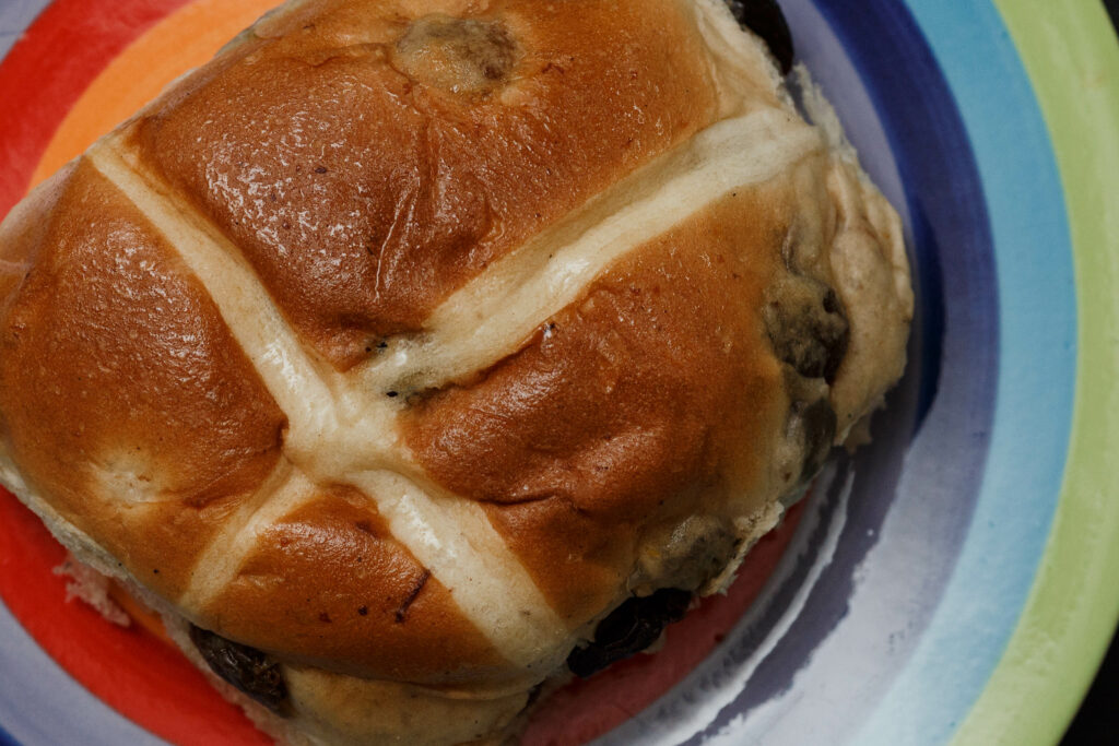 Hot cross bun
