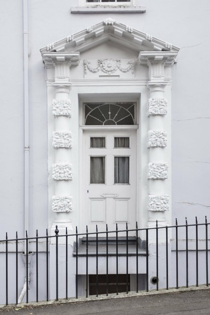 Door, without means of access. Granby Hill/Hopechapel Hill, Bristol